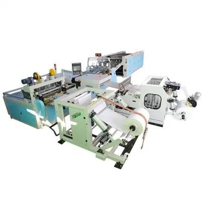 Dupla összecsukható bélés behelyező gép